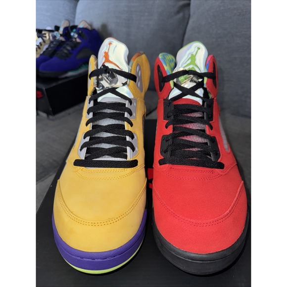 Nike Air Jordan 5 Retro "WHAT THE" 2020 - Size 12 Mens DEADSTOCK - Picture 1 of 7